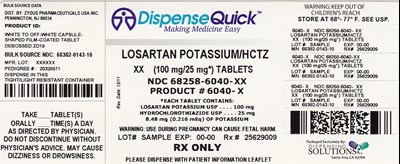 Ndc 68258-6040-xx (Ndc 68258 6040 Xx        Zydus)